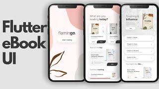 eBook Online Book Reading App - Flutter UI - Speed Code