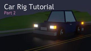 Roblox: Car Rig Tutorial (Part 2 - Rigging Constraints)