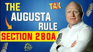 How the RICH AVOID paying taxes - The Augusta Rule LOOPHOLE (Section 280A) - TAX BENEFITS