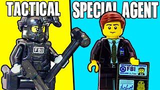 Ich habe das FBI-SWAT-Team aus LEGO gebaut …