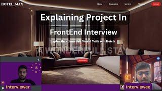 Frontend Project Based Task in Interview [HotelMax] Fresher Interview #javascript #reactjs #coding