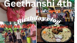 Geethanshi's4th birthday ki kothaga em chesamu??#mandi biriyani #viral #birthdayvlogs#lifestylevlogs