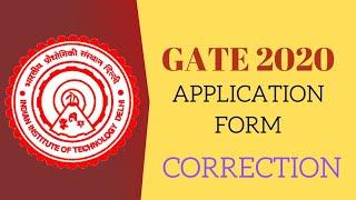 How to edit the gate 2020 application form online