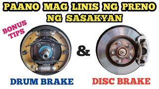 HOW TO CLEAN YOUR CAR BRAKE SYSTEM ( DISC & DRUM BRAKES )