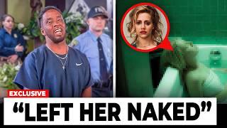 NEW EVIDENCE Claims Diddy TOOK OUT Brittany Murphy To Cover For Ashton Kutcher VEED