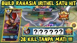 BUILD IRITHEL ONE HIT DAMAGEBUILD & EMBLEM RAHASIA TOP GLOBAL IRITHEL TERSAKIT - MOBILE LEGENDS