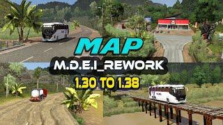 M.D.E.I_Map | Reworked v.1.30 & 1.38 ( Install + Link ) Euro Truck Simulator 2