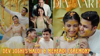 Dev Joshi's Haldi & Mehendi Ceremony pictures | Dev Joshi Wedding | Dev Joshi