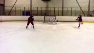 Goalie practice