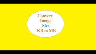 Easily Convert Image KB to MB with Our Simple Tool! 