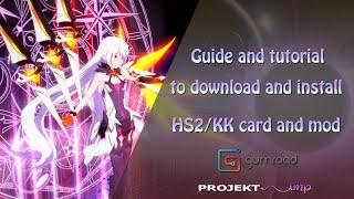 [Tutorial] How to download and install Koikatsu or Honey Select 2 Card and mod.