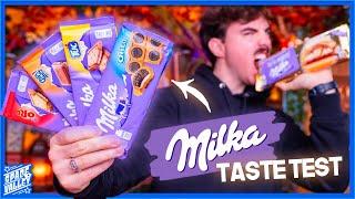 Assaggiamo TUTTA la CIOCCOLATA MILKA!