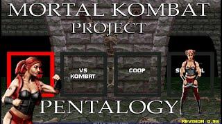 Mugen Mortal Kombat Pentalogy 0.96 - Kira Champion Tower Deathless - No Commentary