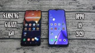 Samsung Galaxy A50 vs Oppo A9 (2020) | SpeedTest and Camera comparison