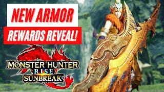 New Armor Rewards Reveal Event Quest Monster Hunter Rise Sunbreak News