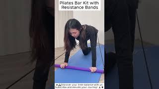 Pilates Bar Kit with Resistance Bands #motivation #zenlife #relax #yoga #wellness #zen #yogaproducts