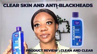 Clean and clear cleanser product review