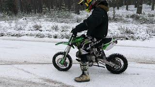 YCF 150 Pit Bike - Winter Fun Ride (2022)