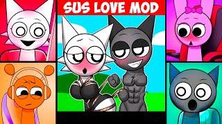 Incredibox Sprunki Sinner Edition New Mod But WITH LOVE SUS MOD! New version 2! Sprunki Reacts To