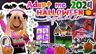 ADOPT ME 2024 HALLOWEEN UPDATE! NEW PETS ,PET WEAR &MINI-GAME! *week one!*️️