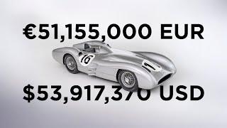 Watch The World's Most Expensive Grand Prix Car Sell at Auction