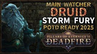 PoE 2: Deadfire - Nature Godlike Druid Build - Fury Storm Caller Guide - POTD ready - 2025 updated