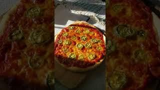 Homemade Cheese & Jalepeno Pizza 