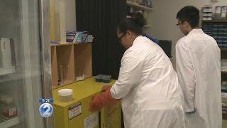 High school, college interns help with UH cancer research