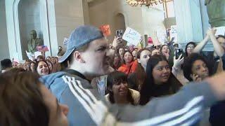 Some students and parents demand change at Tennessee State Capitol in wake of tragedy of school mass