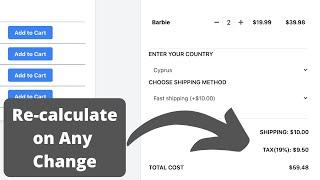 Laravel Livewire: Checkout Price Calculator Component