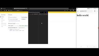 Remote Debugging on Android Phone with Chrome using port forwarding