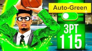 I Used AUTO GREEN With A 115 3PT RATING in NBA 2K23…