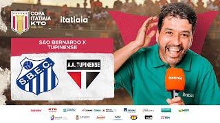 COPA ITATIAIA KTO FINAL DA CHAVE: SÃO BERNARDO X TUPINENSE AO VIVO COM IMAGENS