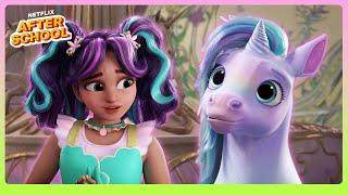 Ava Sneaks a Baby Unicorn into School!  Unicorn Academy | Netflix After School