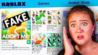 Playing The BEST FAKE Adopt Me ROBLOX Games...