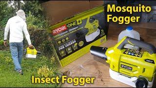 Why I like the Ryobi Fogger instead of Propane and Electric Foggers