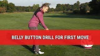 The Oldschool Belly Button Drill - Perfect Your First Move With This Downswing Drill