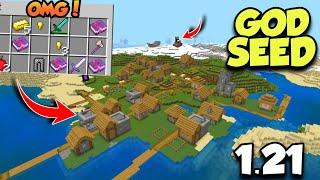 [God Seed] For Minecraft 1.21 Bedrock & Pe | Seed Minecraft 1.21 | Minecraft Seeds