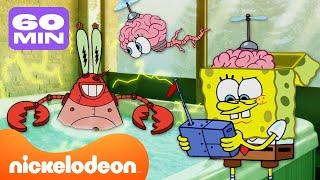 SpongeBob | 90 MINUTEN lang de beste UITVINDINGEN van SpongeBob  | Nickelodeon Nederlands