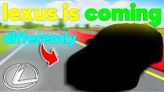 Lexus is COMING BACK Differently?! - Roblox Greenville