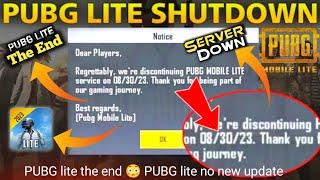 PUBG LITE THE END Parmanent Shutdown  2023 Pubg Lite New Update Today No More | Features #mythpat