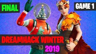 Fortnite DreamHack Winter GRAND FINAL Game 1 Highlights