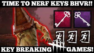 Time to nerf keys BHVR! Key breaking game! | Dead by Daylight