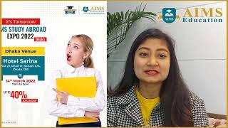 AIMS Study Abroad Expo 2022 Dhaka