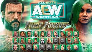 Amazing AEW Fight Forever Roster Recreated in WWE 2K22 Community Creations!