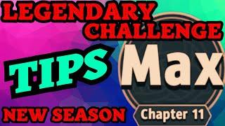 ARCHERO: TIPS NEW LEGENDARY CHALLENGE! CHAPTER #11! BEST HEROES! BEST WAY!