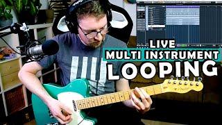 Live Looping Performance - Multiple Instruments - Cubase 10