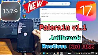 Palera1n new Jailbreak iOS 15.7.9 - iOS 17 | don’t have USB Boot for on Windows