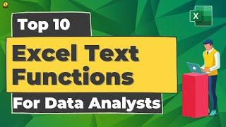 10 Text (String) Functions in Excel (Must Learn)