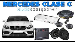 Cómo mejorar el sistema de sonido de Mercedes Clase C. Equipo de Música ETON, MOSCONI y BLAM AUDIO